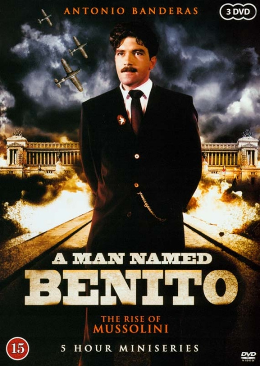 A MAN NAMED BENITO - The Rise and fall of Benito Mussolini (3 DVD miniseries) i gruppen HEMELEKTRONIK / Ljud & Bild / TV & Tillbehör / Filmer / DVD hos TP E-commerce Nordic AB (D38531)