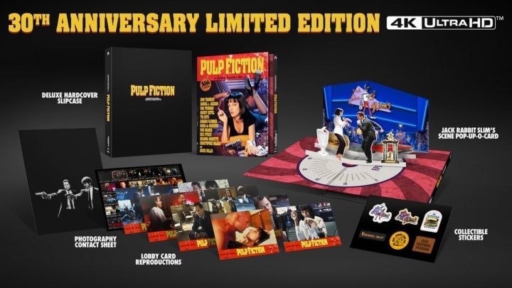 Pulp Fiction (30th Anniversary Limited Edition) (4K UHD) i gruppen HEMELEKTRONIK / Ljud & Bild / TV & Tillbehör / Filmer / Blu-ray hos TP E-commerce Nordic AB (D38576)