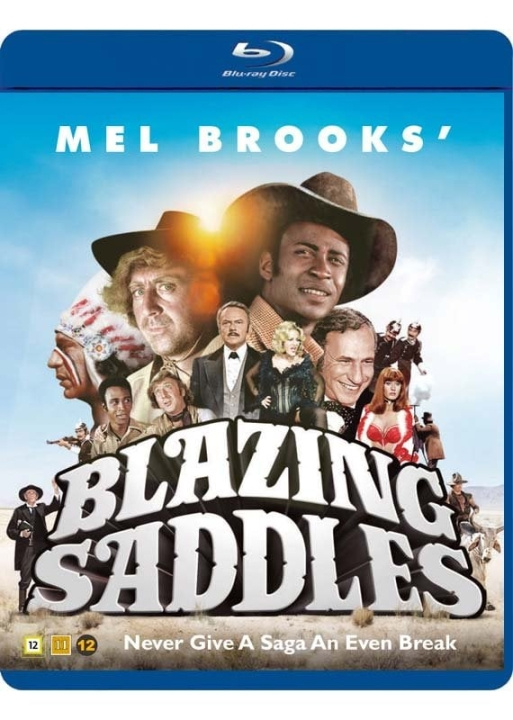 BLAZING SADDLES (Blu-ray) i gruppen HEMELEKTRONIK / Ljud & Bild / TV & Tillbehör / Filmer / Blu-ray hos TP E-commerce Nordic AB (D38797)