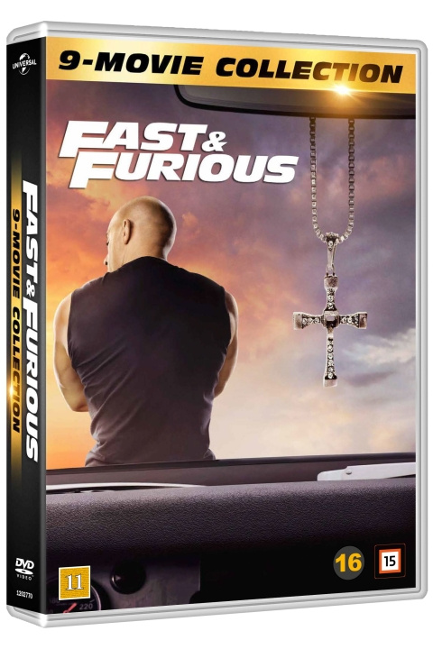 Fast and the furious complete 1-9 (DVD) i gruppen HEMELEKTRONIK / Ljud & Bild / TV & Tillbehör / Filmer / DVD hos TP E-commerce Nordic AB (D38838)