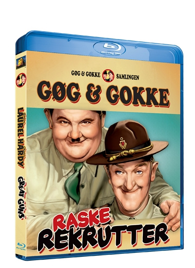 LAUREL &HARDY GREAT GUNS (Blu-ray) | HEMELEKTRONIK - Ljud & Bild - TV & Tillbehör - Filmer - Blu-ray | GameStuff