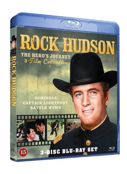 Rock Hudson – Begränsad upplaga i presentförpackning (box med 3 skivor) i gruppen HEMELEKTRONIK / Ljud & Bild / TV & Tillbehör / Filmer / Blu-ray hos TP E-commerce Nordic AB (D38978)