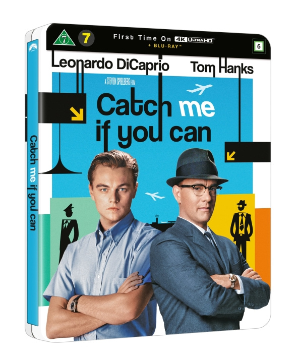 Catch Me If You Can - Steelbook (4K + BD) i gruppen HEMELEKTRONIK / Ljud & Bild / TV & Tillbehör / Filmer / Blu-ray hos TP E-commerce Nordic AB (D38988)