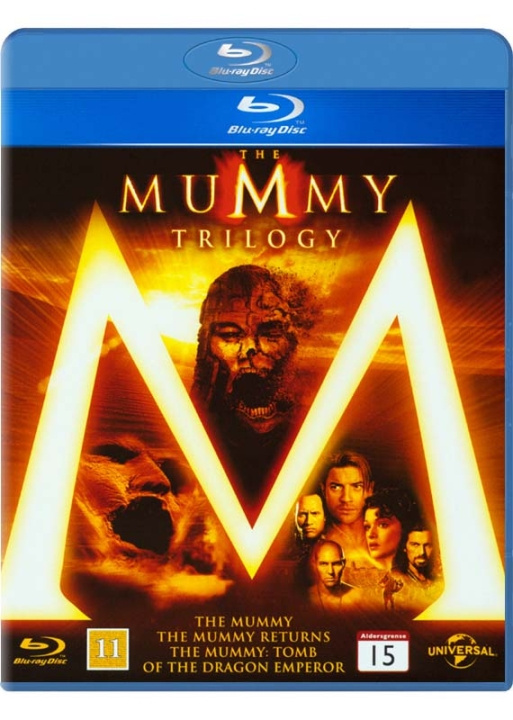 Mummy Trilogy, The (3-disc) (Blu-ray) i gruppen HEMELEKTRONIK / Ljud & Bild / TV & Tillbehör / Filmer / Blu-ray hos TP E-commerce Nordic AB (D39007)