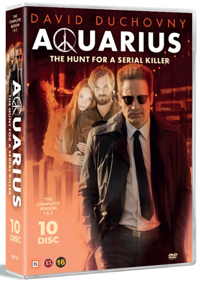 Aquarius: The Complete Seasons 1 & 2 (10-disc) (DVD) | HEMELEKTRONIK - Ljud & Bild - TV & Tillbehör - Filmer - DVD | GameStuff