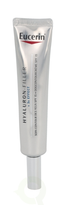 Eucerin Hyaluron-Filler 3x Eye Contour Cream SPF15 15 ml i gruppen SKÖNHET & HÄLSA / Hudvård / Ansiktsvård / Dagkräm hos TP E-commerce Nordic AB (D39089)
