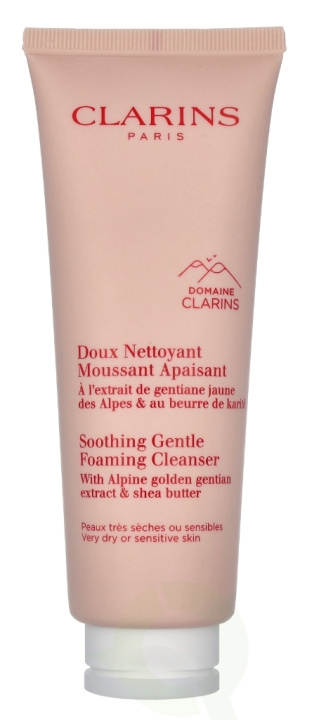 Clarins Soothing Gentle Foaming Cleanser 125 ml i gruppen SKÖNHET & HÄLSA / Hudvård / Ansiktsvård / Rengöring hos TP E-commerce Nordic AB (D39256)