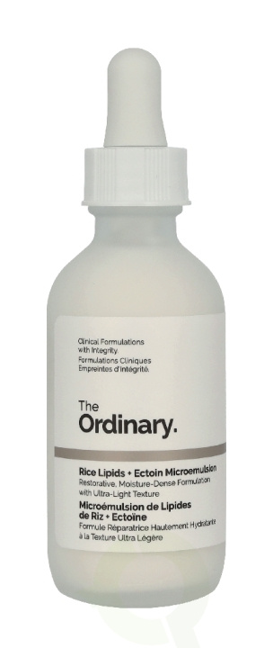 The Ordinary Rice Lipids + Ectoin Microemulsion Moisturizer 60 ml i gruppen SKÖNHET & HÄLSA / Hudvård / Ansiktsvård / Serum Hud hos TP E-commerce Nordic AB (D39509)