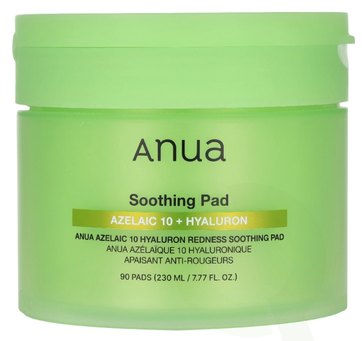 Anua Azelaic Acid 10 & Hyaluron Soothing Pads 90 piece 90 pads i gruppen SKÖNHET & HÄLSA / Hudvård / Ansiktsvård hos TP E-commerce Nordic AB (D39598)