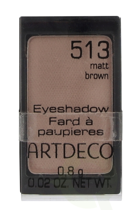 Artdeco Matt Eyeshadow 0.8 g #513 Matt Brown i gruppen SKÖNHET & HÄLSA / Makeup / Ögon & Ögonbryn / Ögonskuggor hos TP E-commerce Nordic AB (D39609)