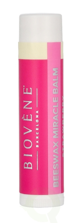 Biovene Nourish-Me Sweet! Beeswax Strawberry Lip Balm Set 17 g 4x4,25g i gruppen SKÖNHET & HÄLSA / Makeup / Läppar / Läppbalsam hos TP E-commerce Nordic AB (D39614)