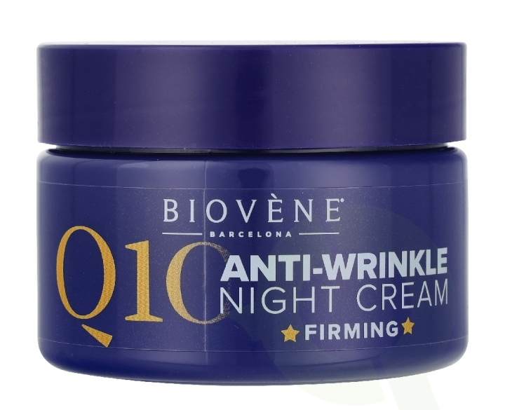 Biovene Q10 Anti-Wrinkle Firming Night Face Cream 50 ml i gruppen SKÖNHET & HÄLSA / Hudvård / Ansiktsvård / Nattkräm hos TP E-commerce Nordic AB (D39636)