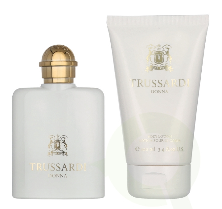 Trussardi Donna Contemporary Giftset 150 ml Edp Spray 50ml/Body Lotion 100ml i gruppen SKÖNHET & HÄLSA / Doft & Parfym / Parfym hos TP E-commerce Nordic AB (D39683)