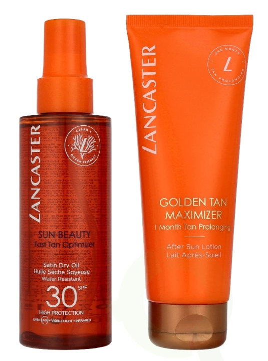 Lancaster My Sun Routine Set 275 ml Tannng Oil 150ml/After Sun Body Milk 125ml i gruppen SKÖNHET & HÄLSA / Hudvård / Solskydd & Tanning / Solskydd hos TP E-commerce Nordic AB (D39693)