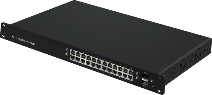 Ubiquiti EdgeSwitch 24 250 W – 24-portars switch i gruppen DATORER & KRINGUTRUSTNING / Nätverk / Switchar hos TP E-commerce Nordic AB (D39746)