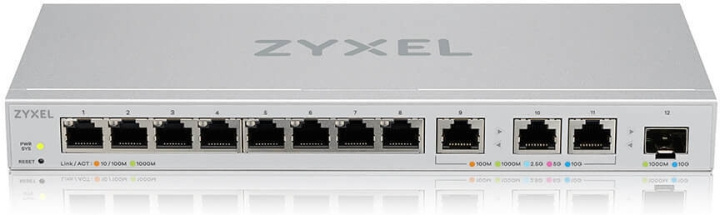 ZyXEL XGS1250-12 – 12-portars switch i gruppen DATORER & KRINGUTRUSTNING / Nätverk / Switchar hos TP E-commerce Nordic AB (D39776)