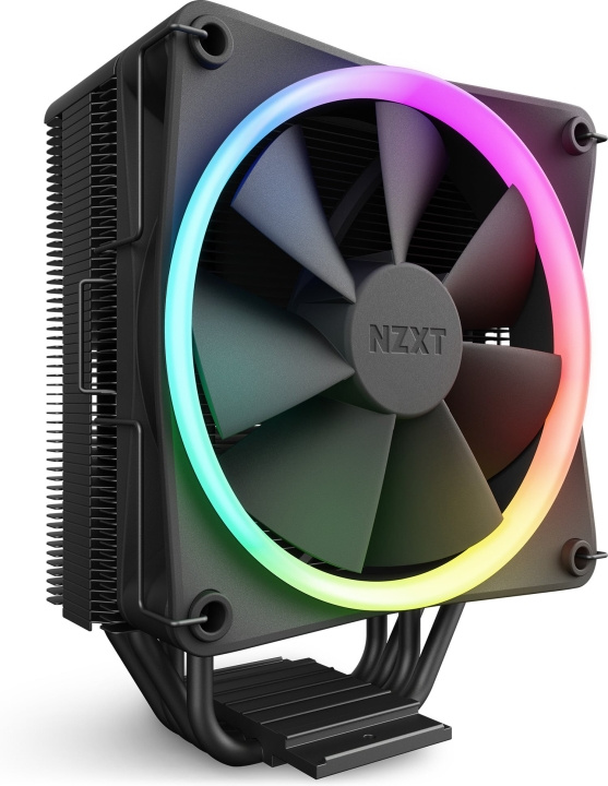 NZXT T120 RGB-processorkylare, svart i gruppen DATORER & KRINGUTRUSTNING / Datorkomponenter / Kylning hos TP E-commerce Nordic AB (D39830)