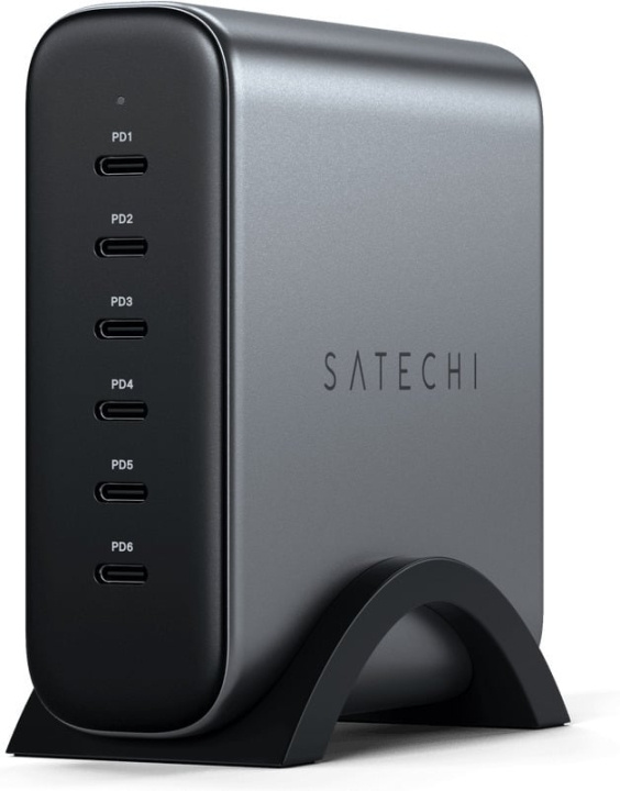 Satechi 200 W USB-C 6-portars GaN-laddare – strömförsörjning i gruppen DATORER & KRINGUTRUSTNING / Datorkablar / USB-kablar / USB-C hos TP E-commerce Nordic AB (D39859)