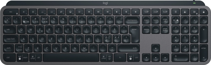 Logitech MX Keys S-tangentbord, grafitgrå i gruppen DATORER & KRINGUTRUSTNING / Möss & Tangentbord / Tangentbord hos TP E-commerce Nordic AB (D39860)
