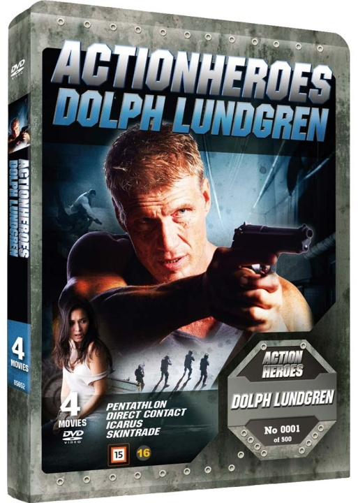 SMD Dolph Lundgren: Action Heroes (Steelbook) i gruppen HEMELEKTRONIK / Ljud & Bild / TV & Tillbehör / Filmer / DVD hos TP E-commerce Nordic AB (D39933)