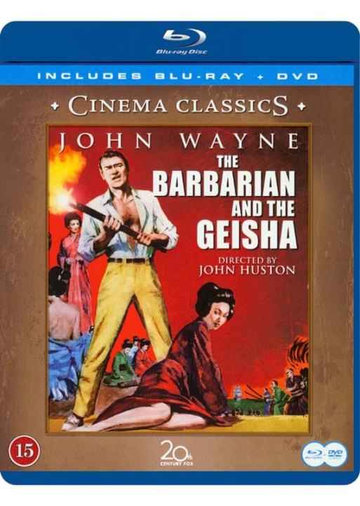 BARBARIAN AND THE GEISHA Blu Ray (John Wayne Classic movie) i gruppen HEMELEKTRONIK / Ljud & Bild / TV & Tillbehör / Filmer / Blu-ray hos TP E-commerce Nordic AB (D39972)