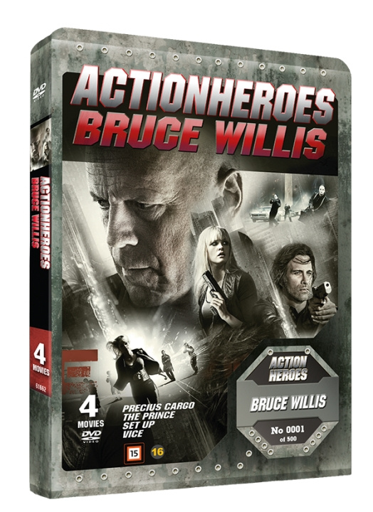 Bruce Willis: Action Heroes (Steelbook) (DVD) i gruppen HEMELEKTRONIK / Ljud & Bild / TV & Tillbehör / Filmer / DVD hos TP E-commerce Nordic AB (D40061)