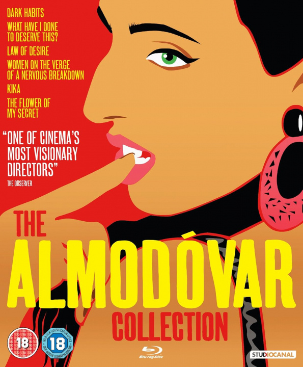 ALMODOVAR COMPLETE COLLECTION - 12 DVD BOX SET i gruppen HEMELEKTRONIK / Ljud & Bild / TV & Tillbehör / Filmer / DVD hos TP E-commerce Nordic AB (D40080)