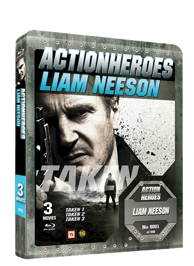 Liam Neeson - Action Heroes Steelbook - Blu-Ray - Ltd. Collectors Edition i gruppen HEMELEKTRONIK / Ljud & Bild / TV & Tillbehör / Filmer / Blu-ray hos TP E-commerce Nordic AB (D40114)