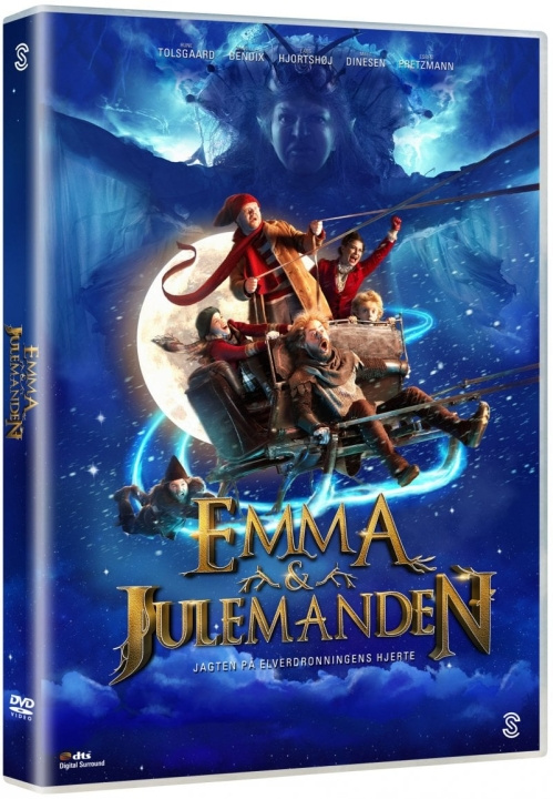 Emma Og Julemanden: Jagten På Elverdronningens Hjerte - DVD i gruppen HEMELEKTRONIK / Ljud & Bild / TV & Tillbehör / Filmer / DVD hos TP E-commerce Nordic AB (D40146)