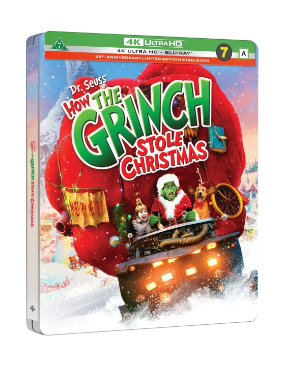 How The Grinch Stole The Christmas - Steelbook (Blu-ray) i gruppen HEMELEKTRONIK / Ljud & Bild / TV & Tillbehör / Filmer / Blu-ray hos TP E-commerce Nordic AB (D40151)