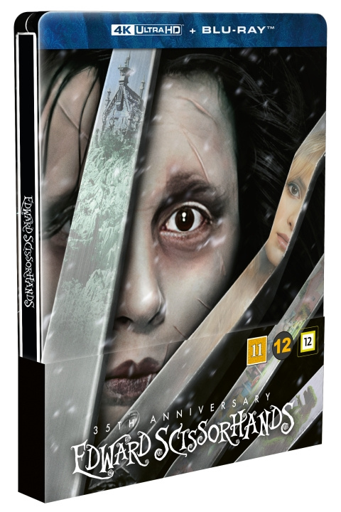 Edward Scissorhands – Steelbook (4K UHD + BD) i gruppen HEMELEKTRONIK / Ljud & Bild / TV & Tillbehör / Filmer / Blu-ray hos TP E-commerce Nordic AB (D40152)