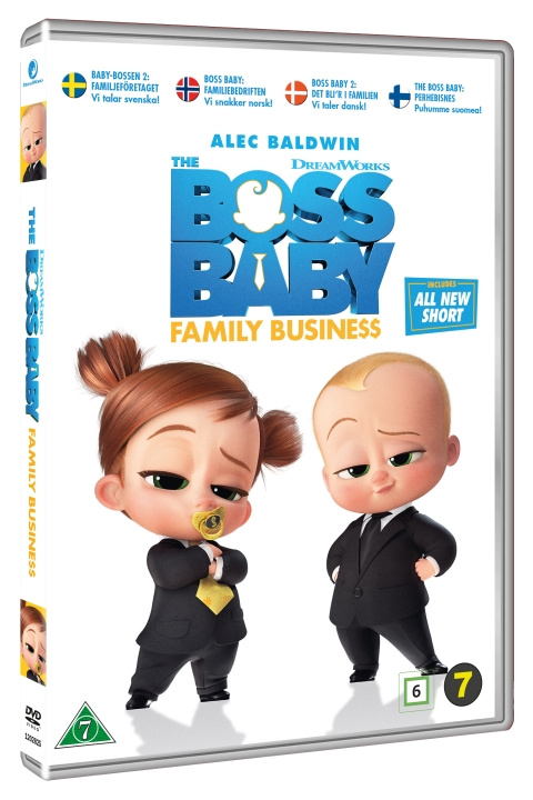 The Boss Baby: Family Business (DVD) i gruppen HEMELEKTRONIK / Ljud & Bild / TV & Tillbehör / Filmer / DVD hos TP E-commerce Nordic AB (D40194)
