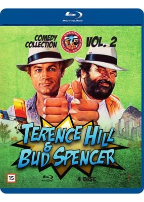 BUD SPENCER & TERENCE HILL COMEDY COLLECTION (4 BLU RAY BOX SET) i gruppen HEMELEKTRONIK / Ljud & Bild / TV & Tillbehör / Filmer / Blu-ray hos TP E-commerce Nordic AB (D40234)