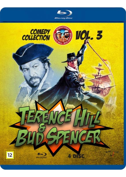 BUD SPENCER & TERENCE HILL COMEDY COLLECTION (4 BLU RAY BOX SET) i gruppen HEMELEKTRONIK / Ljud & Bild / TV & Tillbehör / Filmer / Blu-ray hos TP E-commerce Nordic AB (D40235)