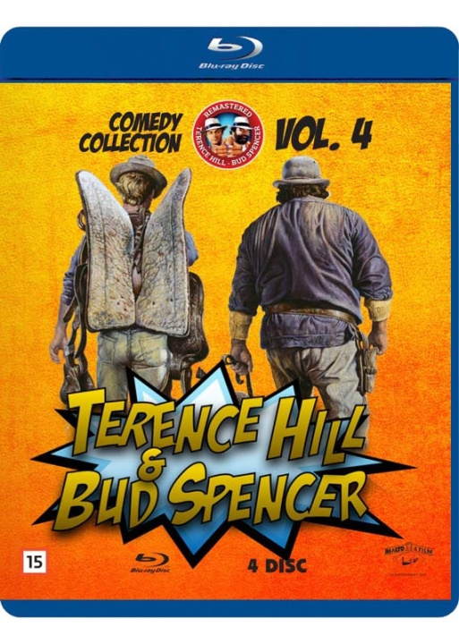 BUD SPENCER & TERENCE HILL COMEDY COLLECTION (4 BLU RAY BOX SET) i gruppen HEMELEKTRONIK / Ljud & Bild / TV & Tillbehör / Filmer / Blu-ray hos TP E-commerce Nordic AB (D40236)