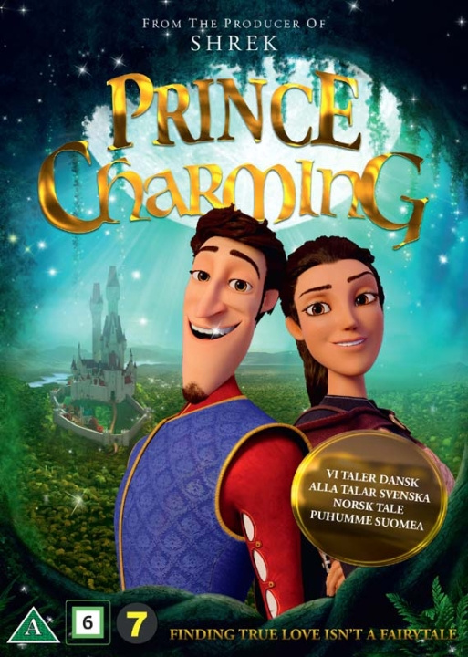 Universal Sony Pictures Nordic Prins Charming på DVD (Från skaparna av Shrek, med danska, svenska, norska och finska röster) i gruppen HEMELEKTRONIK / Ljud & Bild / TV & Tillbehör / Filmer / DVD hos TP E-commerce Nordic AB (D40333)
