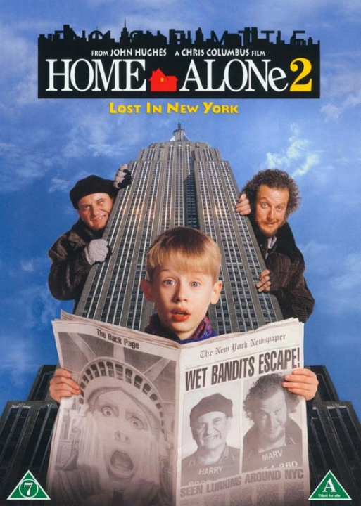 Home Alone 2: Lost in New York - Alene Hjemme 2 (DVD) i gruppen HEMELEKTRONIK / Ljud & Bild / TV & Tillbehör / Filmer / DVD hos TP E-commerce Nordic AB (D40335)