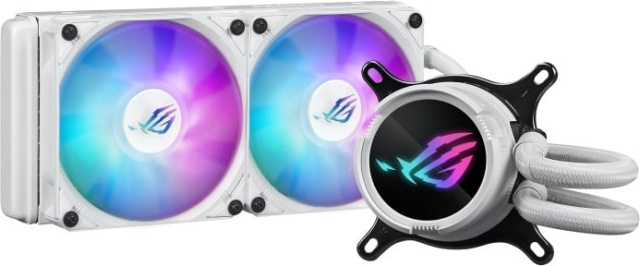 ASUS ROG STRIX LC III 240 ARGB White Edition – vätskekylningssystem, vitt. | DATORER & KRINGUTRUSTNING - Datorkomponenter - Kylning | GameStuff