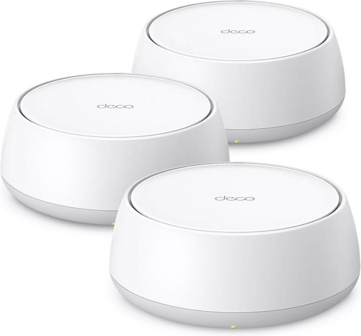 TP-Link Deco BE25 Dual-Band WiFi 7-mesh-system, 3-pack i gruppen DATORER & KRINGUTRUSTNING / Nätverk / Meshnätverk hos TP E-commerce Nordic AB (D40422)