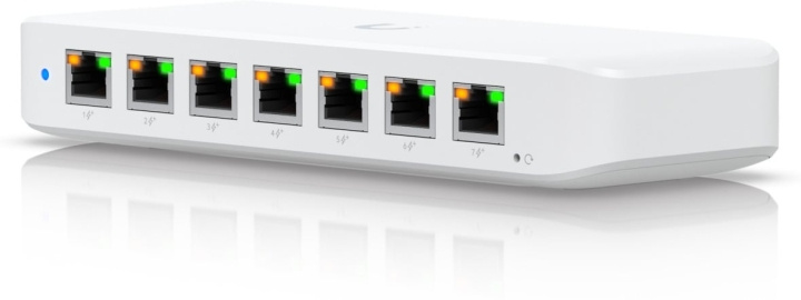 Ubiquiti UniFi USW-Ultra (42 W) 8-portars PoE-switch utan strömförsörjning i gruppen DATORER & KRINGUTRUSTNING / Nätverk / Routrar hos TP E-commerce Nordic AB (D40443)