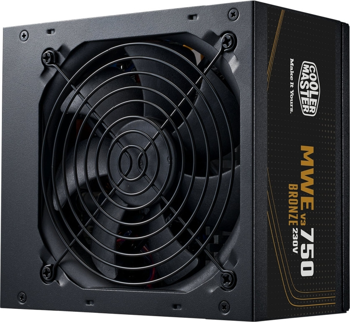 Cooler Master MWE Bronze V3 3.1 – ATX-nätaggregat, 750 W i gruppen DATORER & KRINGUTRUSTNING / Datorkomponenter / Nätaggregat/PSU hos TP E-commerce Nordic AB (D40471)