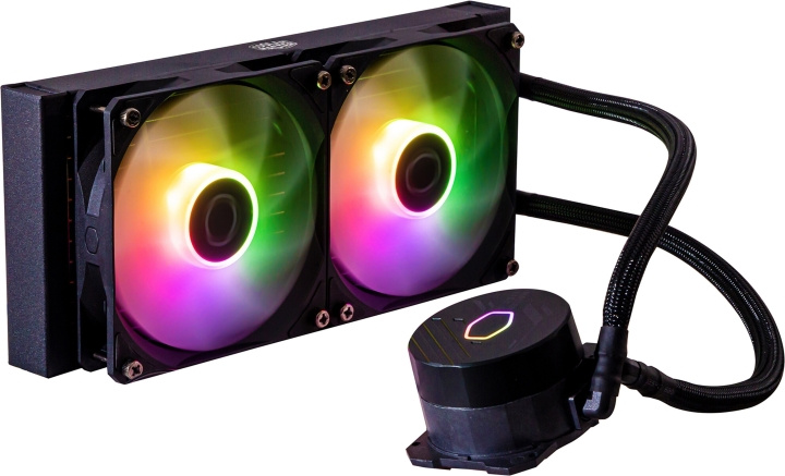 Cooler Master MasterLiquid 240L Core ARGB – vätskekylningssystem, svart i gruppen DATORER & KRINGUTRUSTNING / Datorkomponenter / Kylning hos TP E-commerce Nordic AB (D40475)
