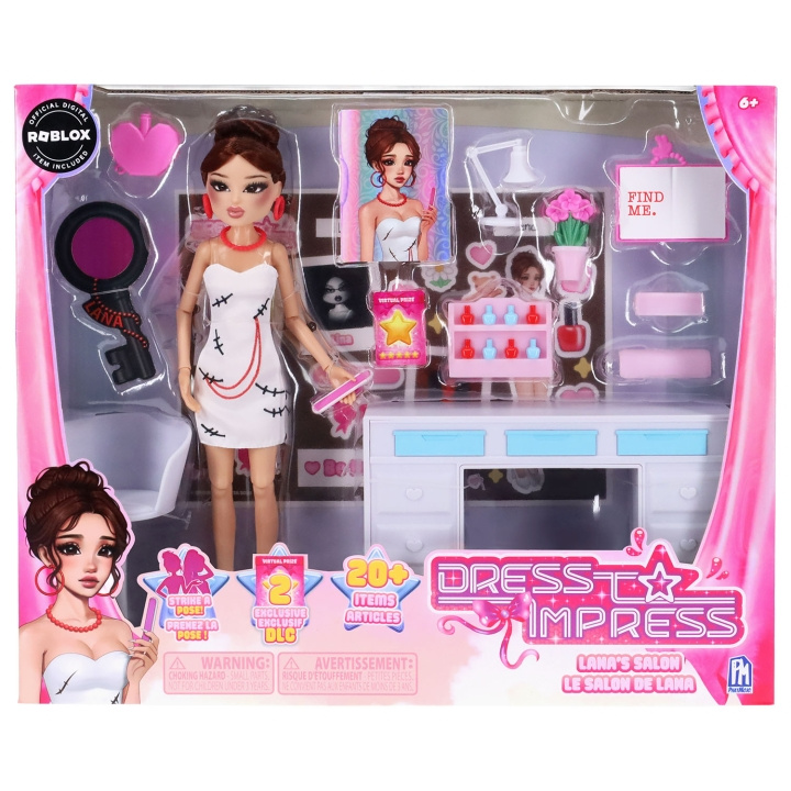 Roblox Docka Dress to Impress Fashion Doll Deluxe Set Lana i gruppen LEKSAKER, BARN- & BABYPRODUKTER / Leksaker / Dockor & Tillbehör hos TP E-commerce Nordic AB (D40493)