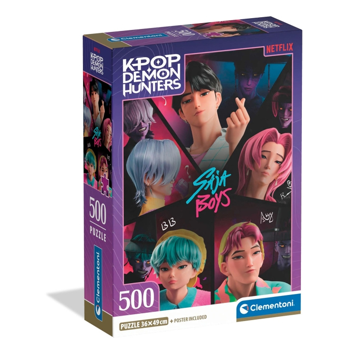 KPOP DEAMON HUNTERS Pussel 500 Pcs KPOP Demon Hunters i gruppen SPORT, FRITID & HOBBY / Hobby / Pussel hos TP E-commerce Nordic AB (D40542)