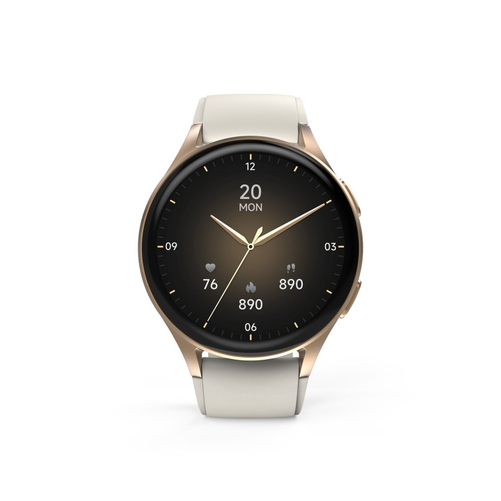 Hama Smartklocka 8900 Guld Beige i gruppen SPORT, FRITID & HOBBY / Smartwatch & Aktivitetsarmband / Smartwatches hos TP E-commerce Nordic AB (D40562)