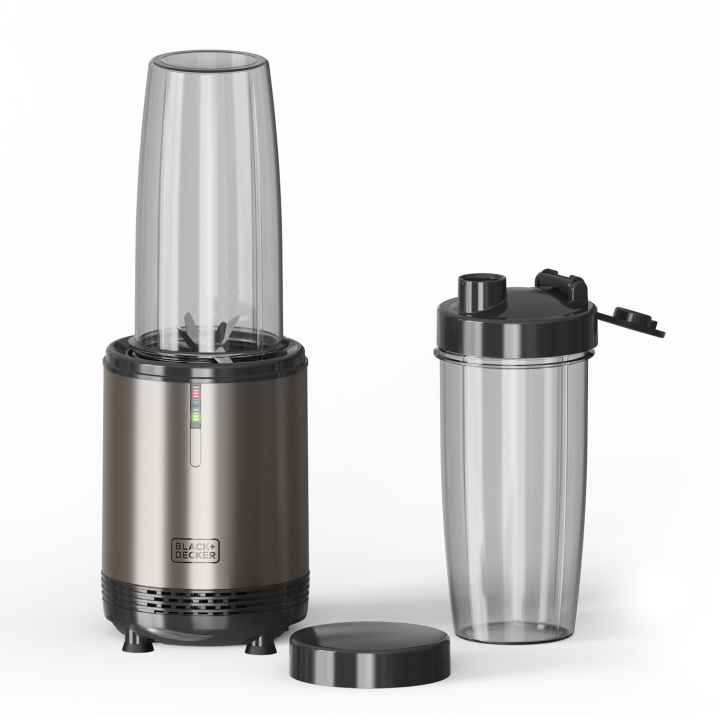 BLACK+DECKER Smoothie Blender 1000W Rostfritt Stål i gruppen HEM, HUSHÅLL & TRÄDGÅRD / Hushållsmaskiner / Matberedare & Köksassistenter / Mixer & Blender hos TP E-commerce Nordic AB (D40613)