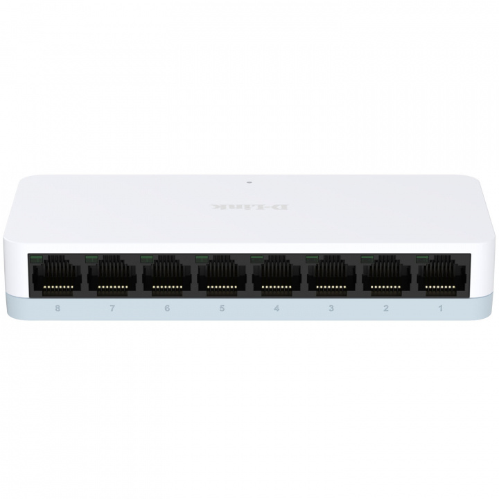 D-Link DES-1008C/E 8-Port Fast Ethernet Switch i gruppen DATORER & KRINGUTRUSTNING / Nätverk / Switchar hos TP E-commerce Nordic AB (D40666)