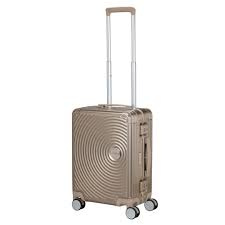 American Tourister Resväskor 3-pack Soundbox Alu Bronze i gruppen SPORT, FRITID & HOBBY / Resetillbehör / Resväskor hos TP E-commerce Nordic AB (D40673)