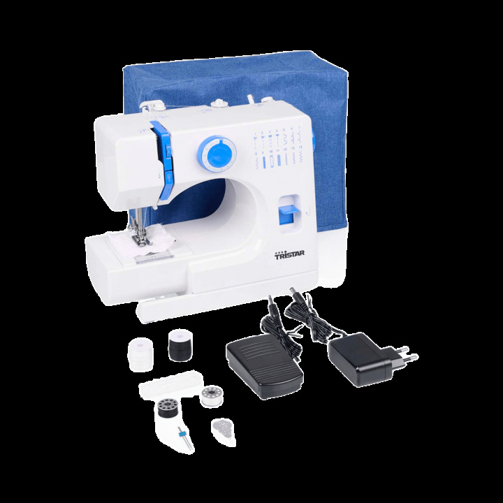 Tristar Symaskin 14sömmar LED SM-6003 i gruppen HEM, HUSHÅLL & TRÄDGÅRD / Hushållsmaskiner / Symaskiner & Tillbehör / Symaskiner hos TP E-commerce Nordic AB (D40675)