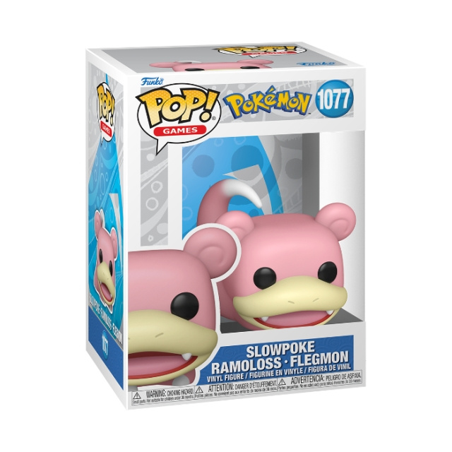 Funko Pop! Pokémon Slowpoke i vinyl (86363) i gruppen LEKSAKER, BARN- & BABYPRODUKTER / Leksaker / Figurer, Miniatyrer & tillbehör hos TP E-commerce Nordic AB (D40699)